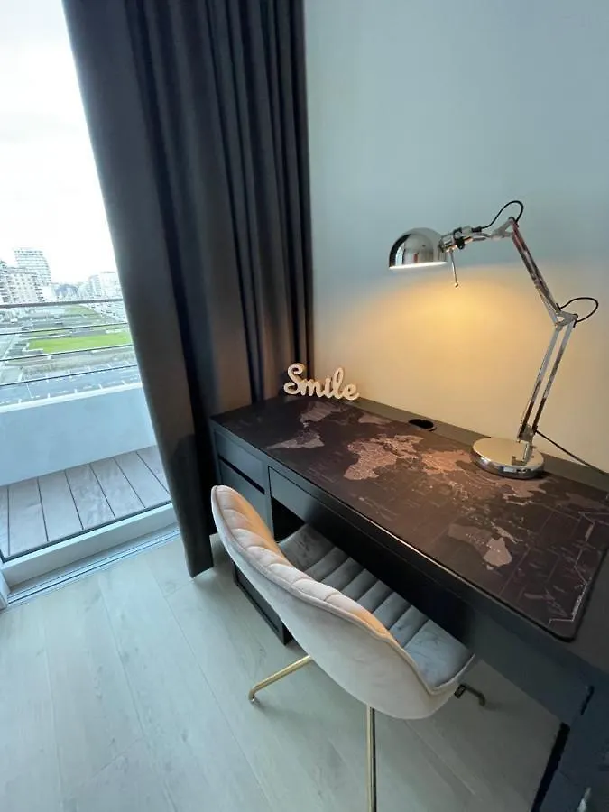 Florence At Sea, Luxe 3 Slpk App Met Zonnig Terras, Gratis Parking Ostend Apartment
